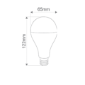 لامپ های LED حبابی 18 وات
