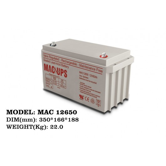 باتری MAC 12V65Ah