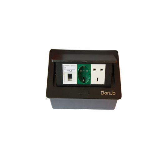 باکس 6ماژول مشکی