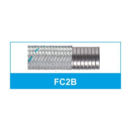 لوله خرطومی فلزی مستحکم شیلددار FC2B