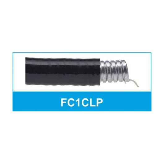 لوله خرطومی فلزی نخدار روکشدار FC1CLP