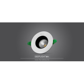 چراغ دیلایت متحرک 9وات دایره ای پارس شعاع